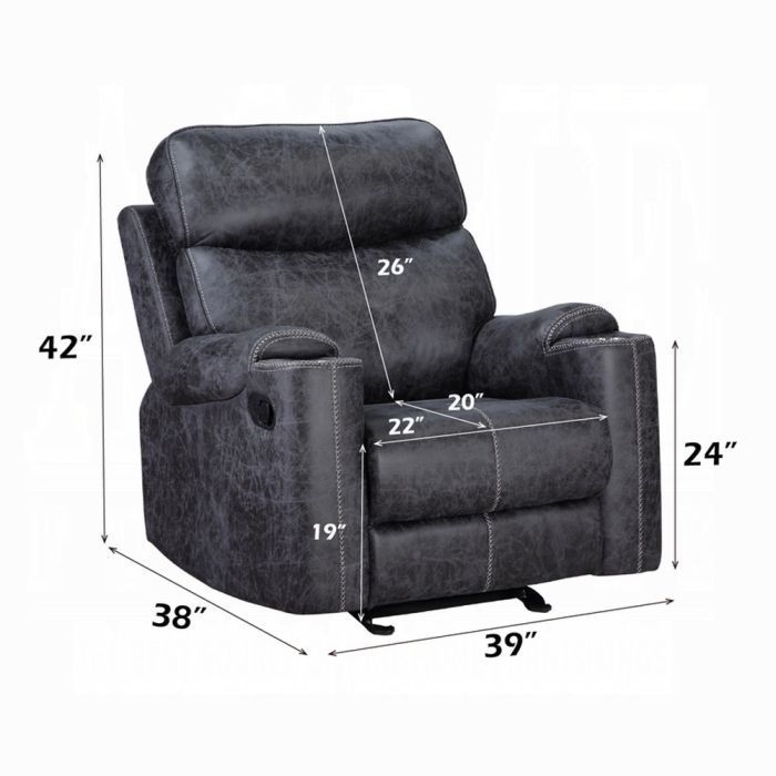 Hirah Motion Glider Recliner