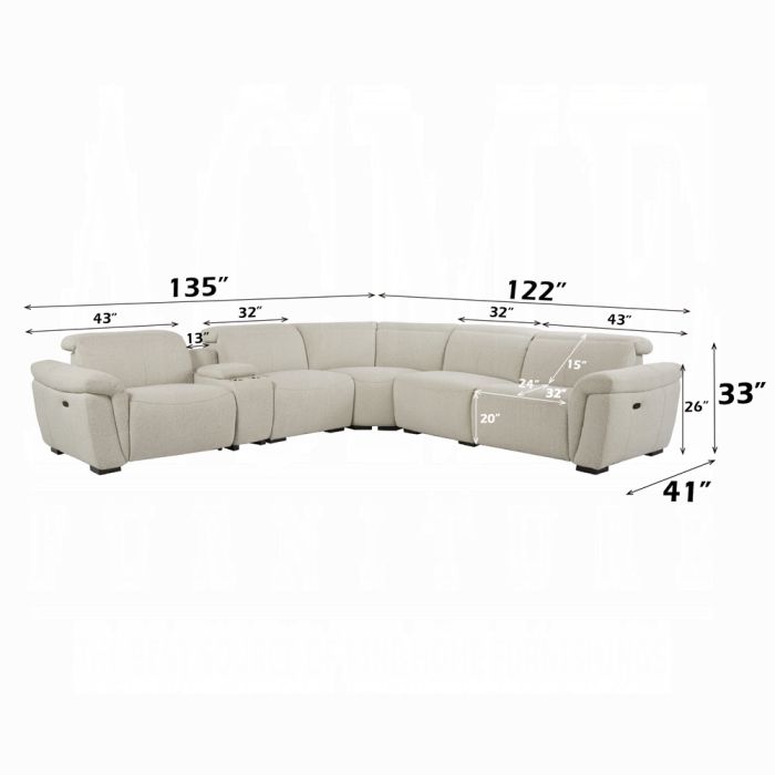 Dayana POWER MOTION SECTIONAL SOFA