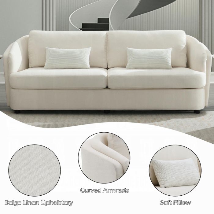 Mariko Sofa w/2 Pillows