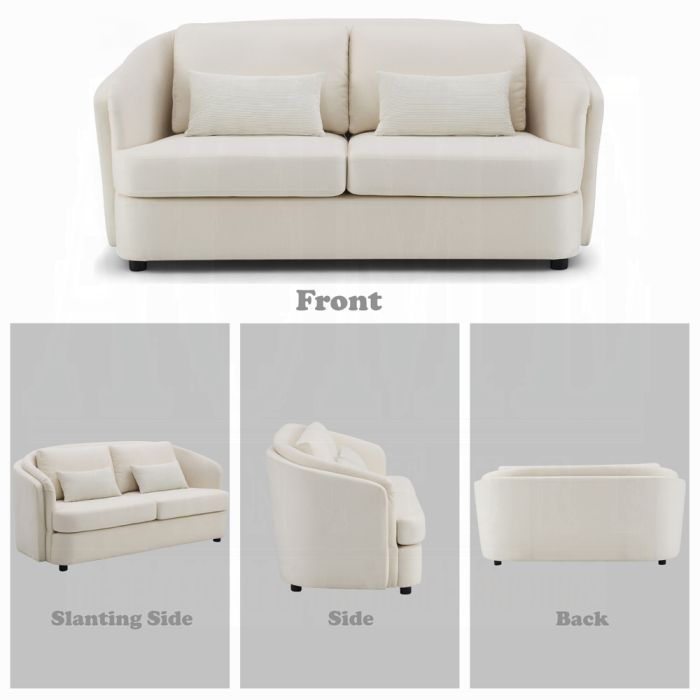 Mariko Loveseat w/2 Pillows