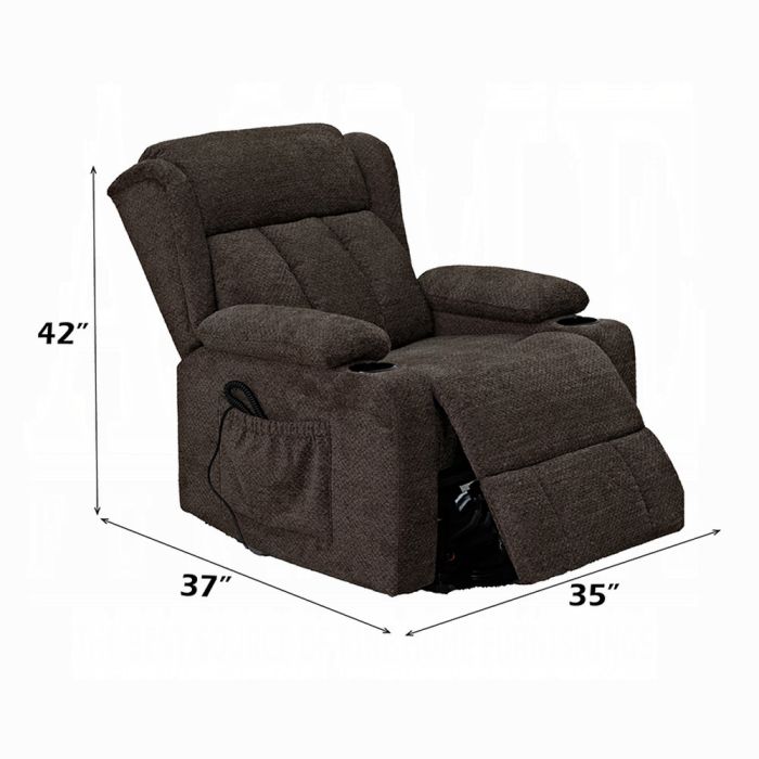 Lusio Power Motion Recliner w/Lift & Cup Holder
