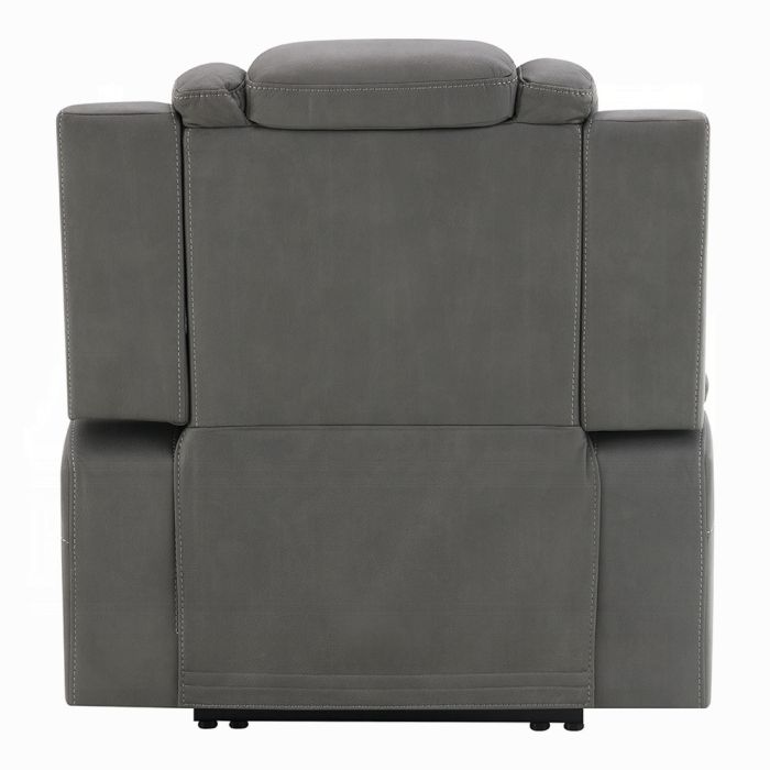Leuco Power Motion Recliner w/Cup Holder, Control, LED & Power Headrest