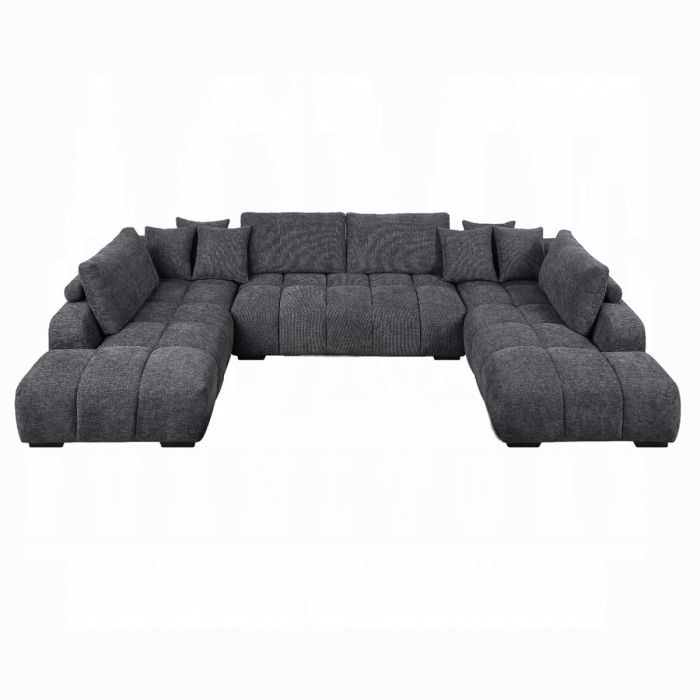 Chosen Sectional Sofa w/6 Pillows