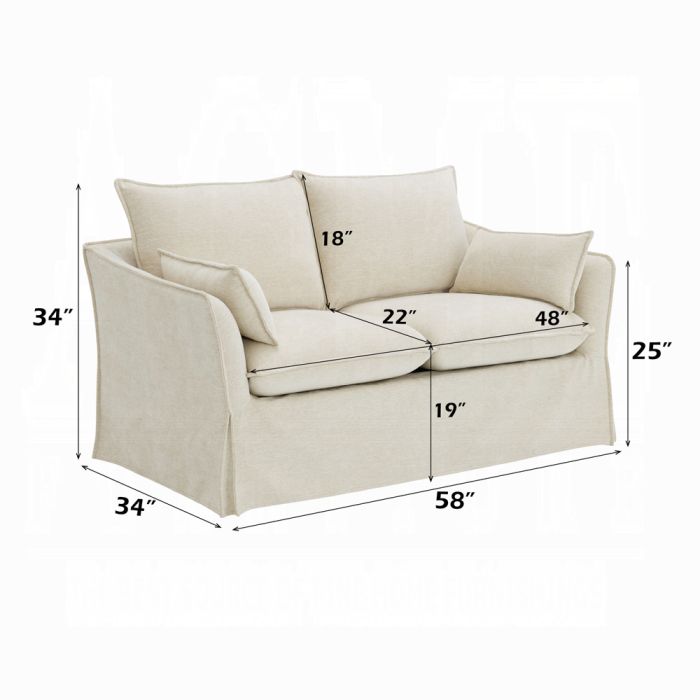 Shane Loveseat w/2 Pillows