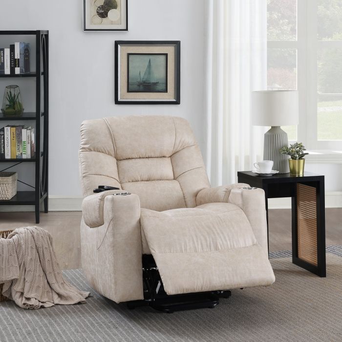 Nairi Power Recliner w/Lift, Heating & Massage