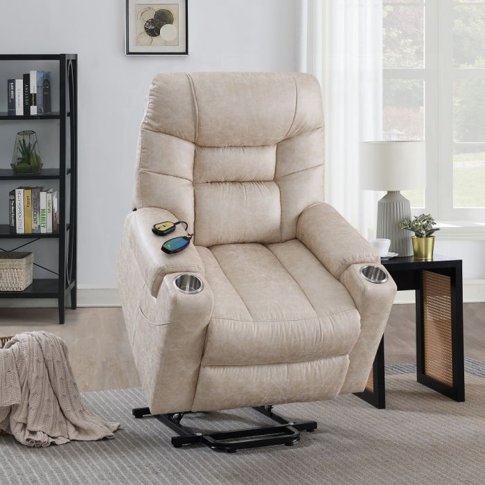 Nairi Power Recliner w/Lift, Heating & Massage