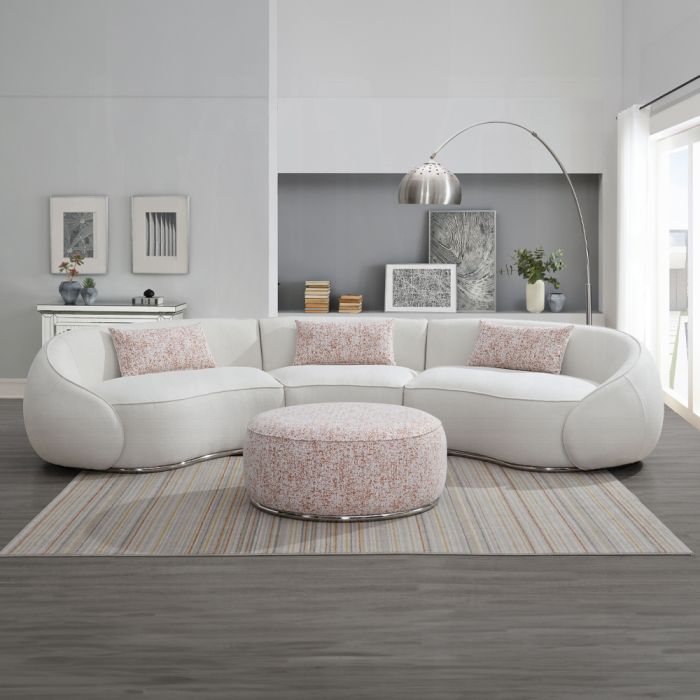 Sahara Sectional Sofa W/3 Pillows
