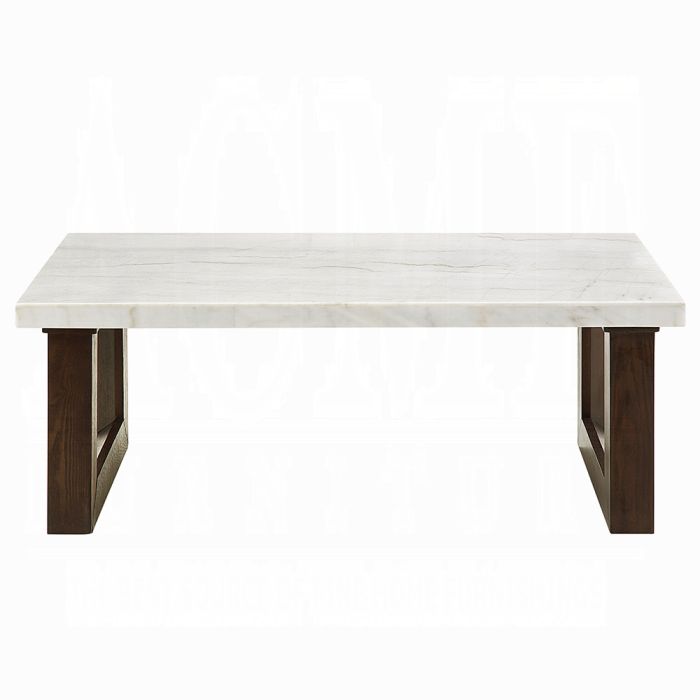 Edwyn Coffee Table w/Marble Top