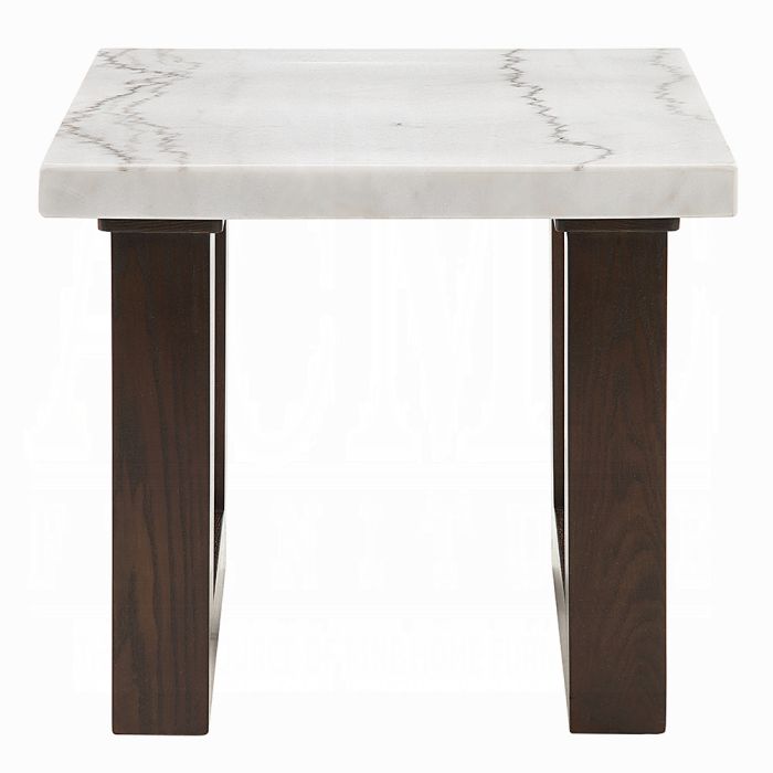 Edwyn End Table w/Marble Top
