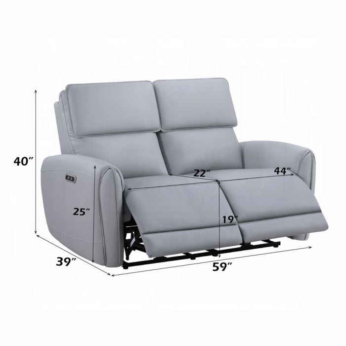Jeromie Power Motion Loveseat w/USB Port 