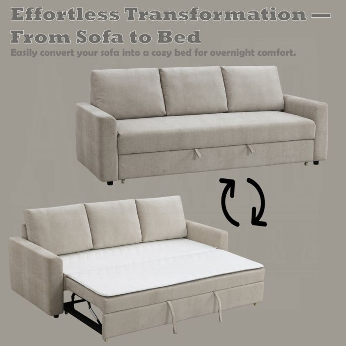 Leira Sofa W/Sleeper