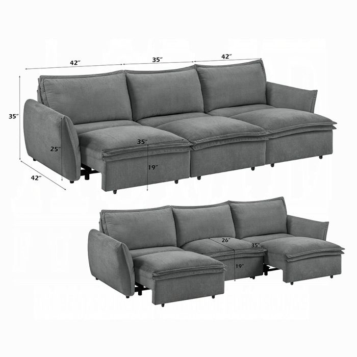 Eaden Power Sofa w/Sleeper