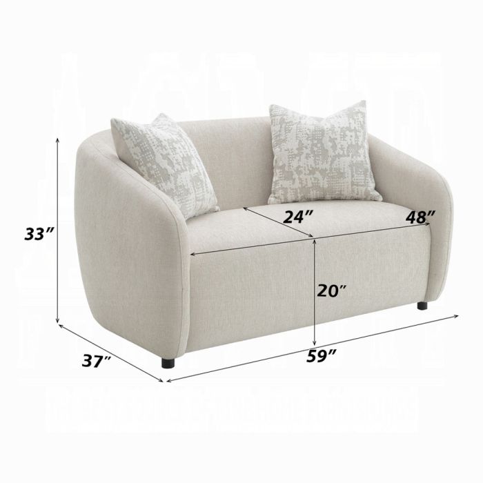 Etienne Loveseat w/2 Pillows