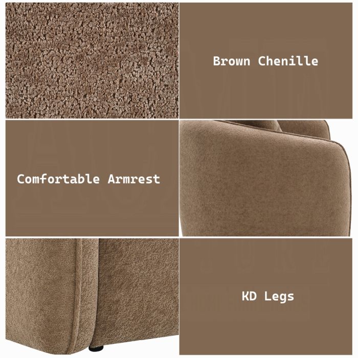 Keith Sofa w/3 Pillows