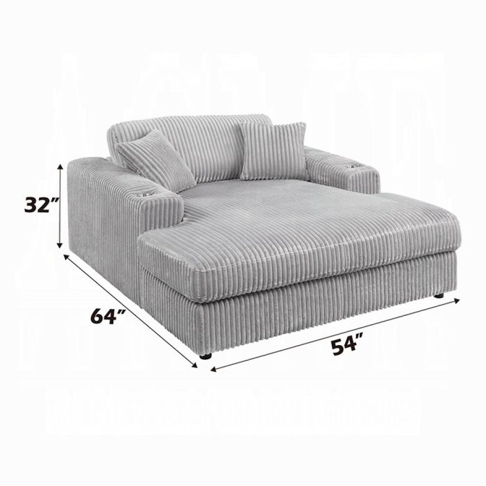 Hilde Chaise w/2 Pillows