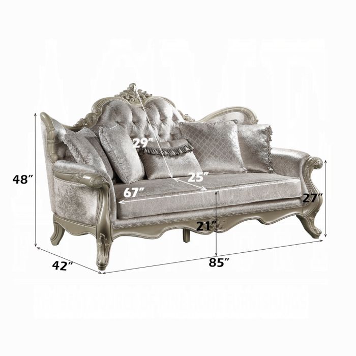 Libertee Sofa w/5 Pillows
