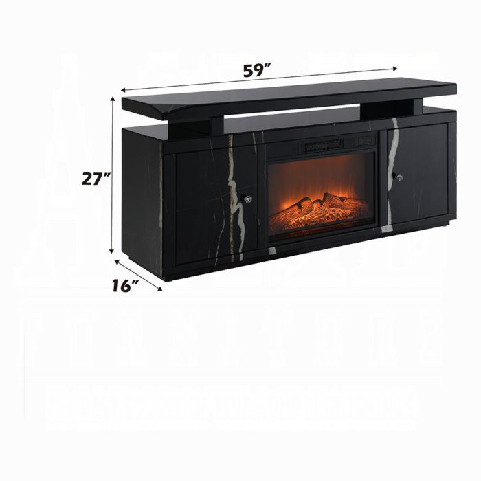 Drisana TV Stand w/Fireplace