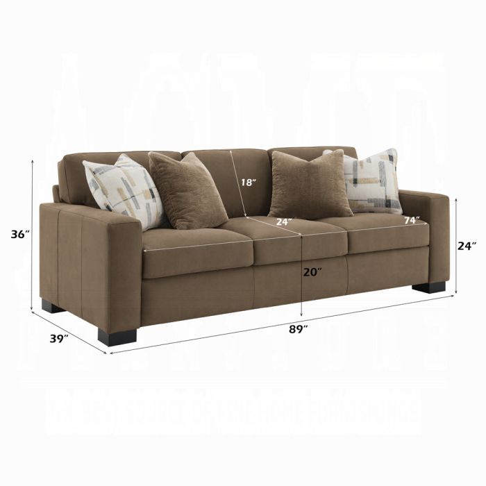 Darya Sofa w/4 Pillows