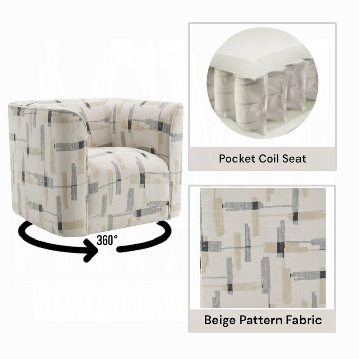 Darya Chair w/Swivel
