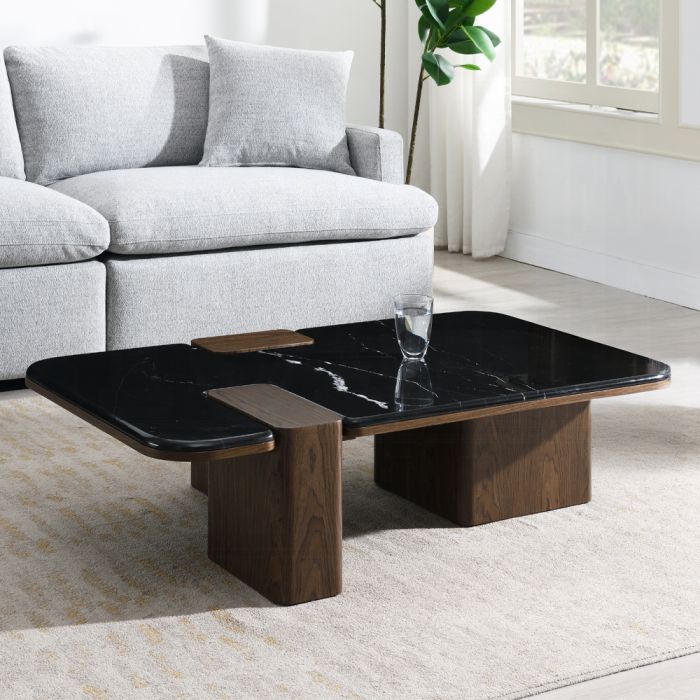 Dana Coffee Table w/Natural Marble 