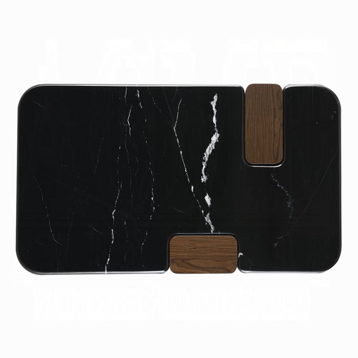 Dana Coffee Table w/Natural Marble 