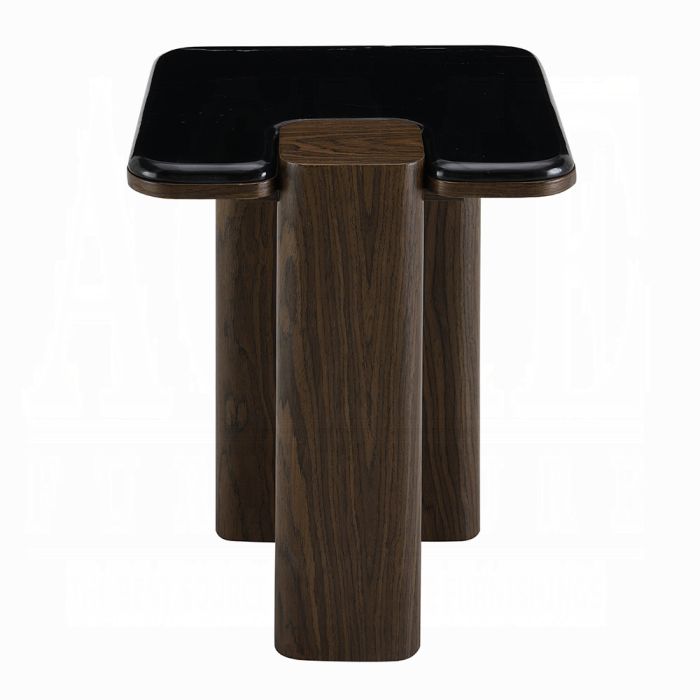 Dana End Table w/Natural Marble