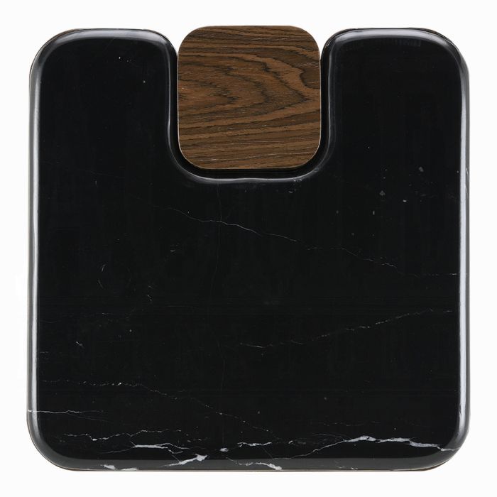 Dana End Table w/Natural Marble