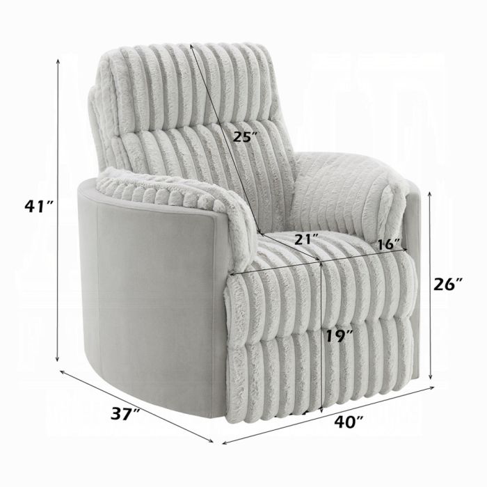 Emee Glider Recliner W/Swivel