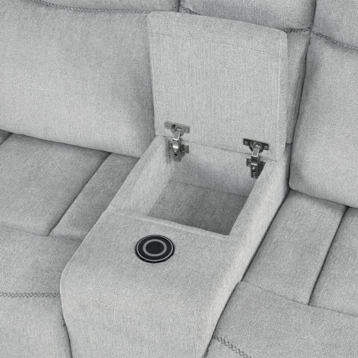 Galya Motion Loveseat w/Console