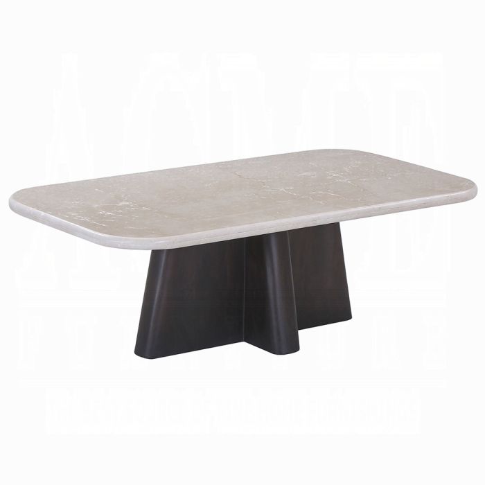 Jacory Coffee Table w/Bottocino Marble Top