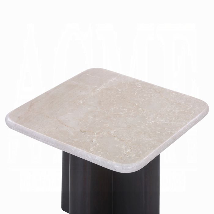 Jacory End Table w/Bottocino Marble Top
