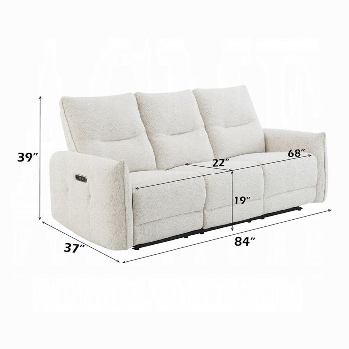 Lalisa Power Motion Sofa w/USB Port