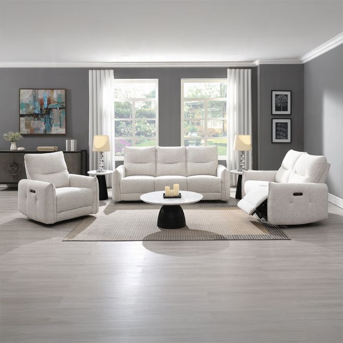 Lalisa Power Motion Loveseat w/USB Port