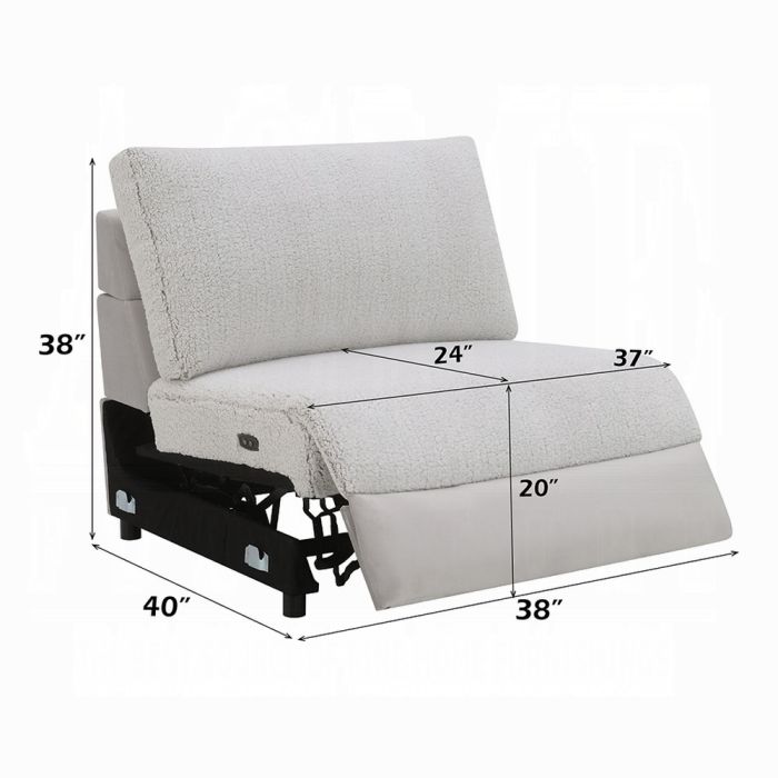 Tarrance Modular Power Armless Recliner