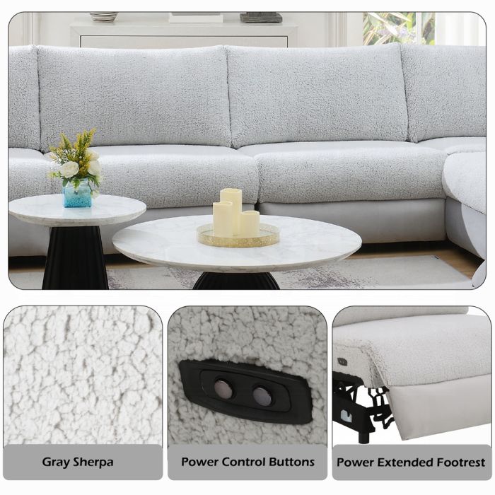 Tarrance Modular Power Armless Recliner
