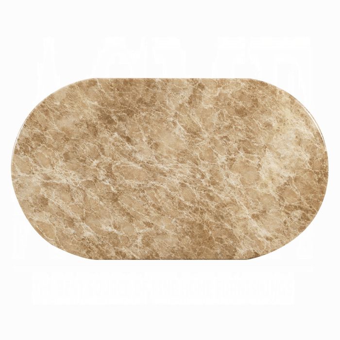 Markku Coffee Table w/Natural Marble