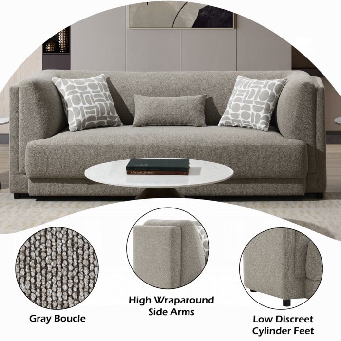 Glenda Sofa w/3 Pillows