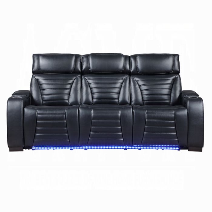Ephron Power Motion Sofa W/Dropdown Table, Wireless Charging, Reading Light, Power Headrests & LED
