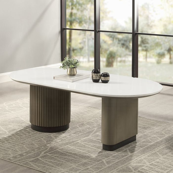 Clayten Coffee Table w/Engineered Top