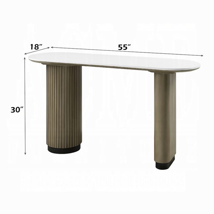 Clayten Sofa Table w/Engineered Top