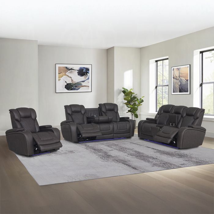Wendell Power Motion Recliner w/Storage, USB & LED