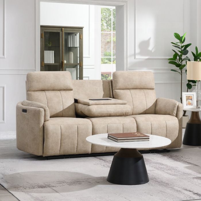 Elison Power Motion Sofa w/Drop Table
