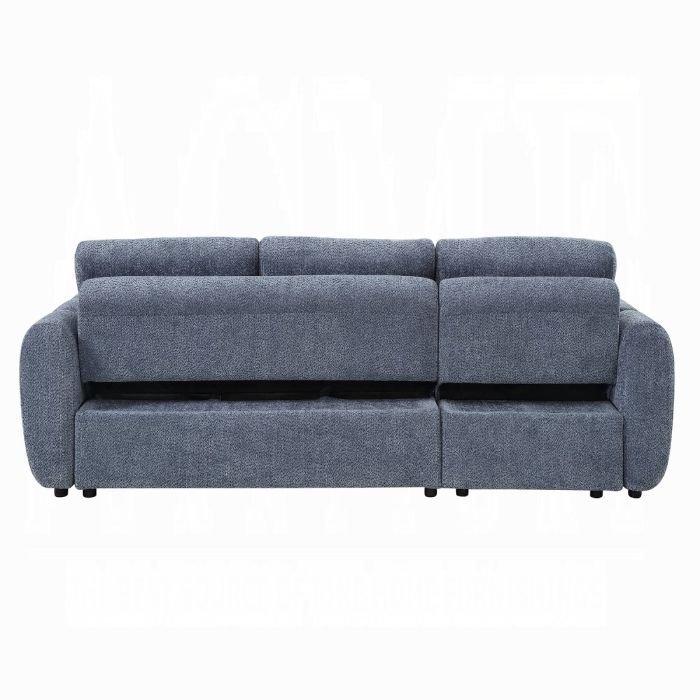 Nuriel Reversible Sectional Sofa w/Sleeper & Storage 