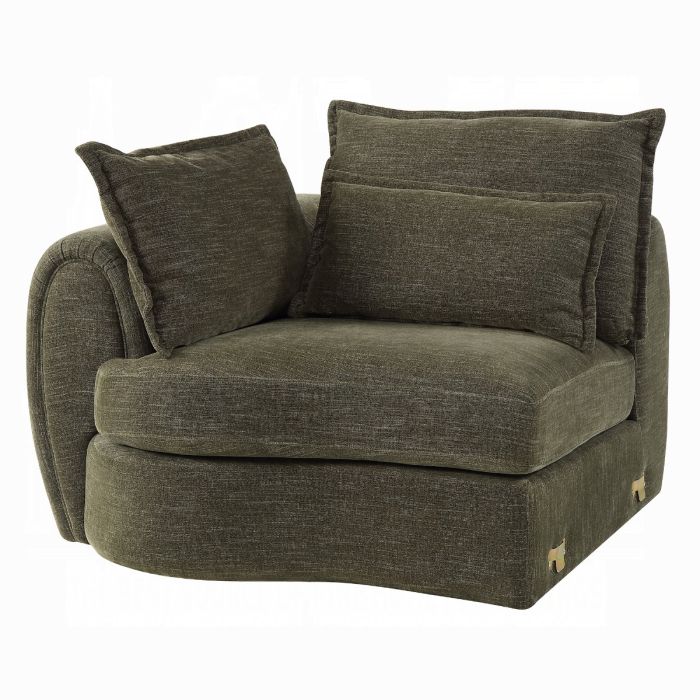 Leighton Modular - Left Facing Arm Chair w/3 Pillows