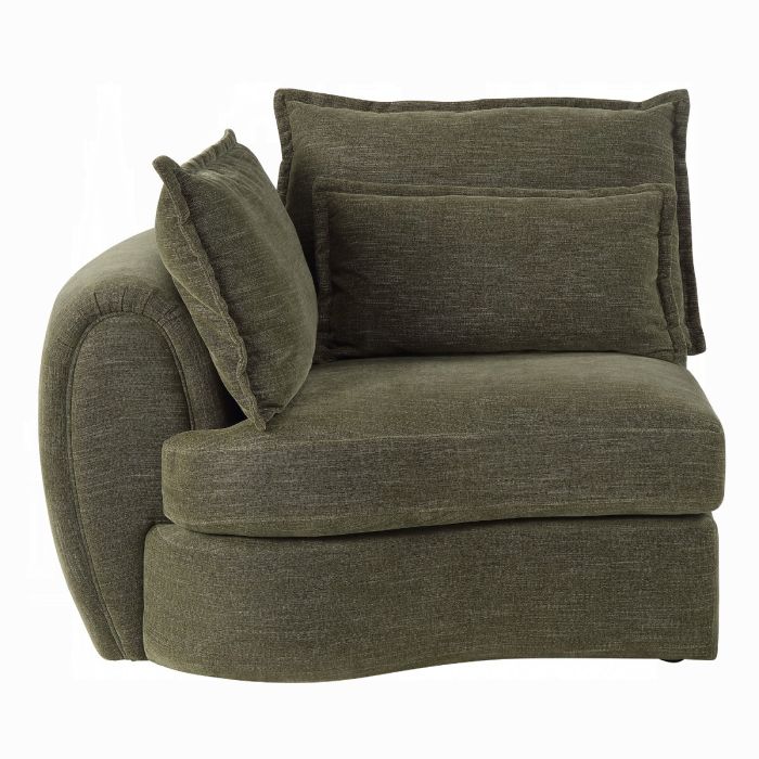 Leighton Modular - Left Facing Arm Chair w/3 Pillows