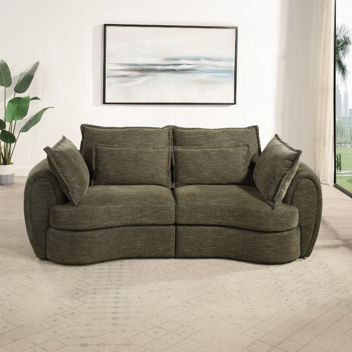 Leighton Modular - Left Facing Arm Chair w/3 Pillows