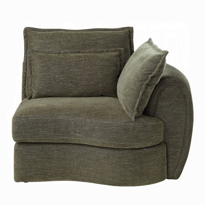 Leighton Modular - Right Facing Arm Chair w/3 Pillows