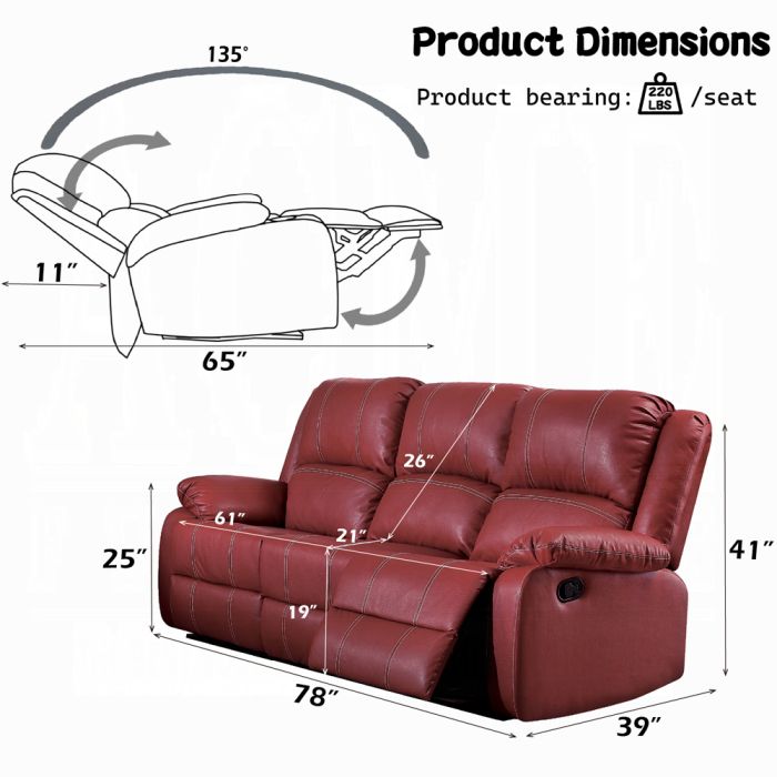 Zuriel Motion Sofa
