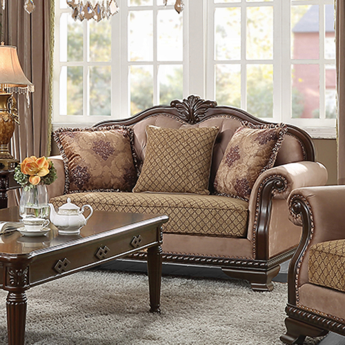 Chateau De Ville Loveseat W/3 Pillows(Same LV01589)