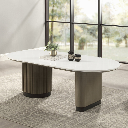 Clayten Coffee Table w/Engineered Top